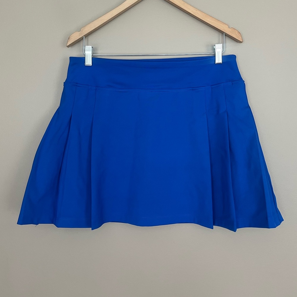 {Tommy Bahama} Pull-On Skort in Cobalt Blue - Womens Large